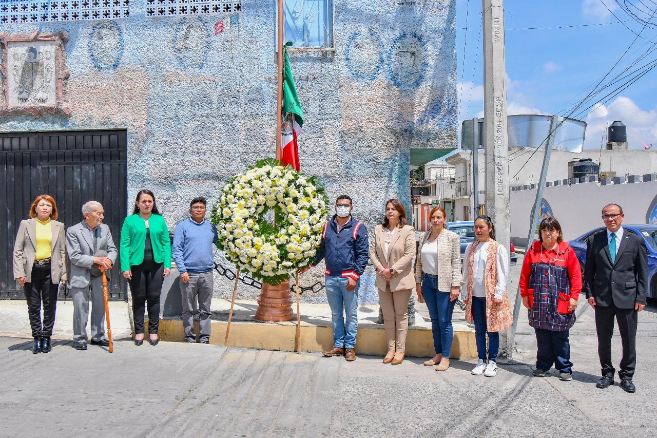 Ayuntamiento de Huamantla conmemora el 177 aniversario de la gesta heroica de los Niños Héroes de Chapultepec